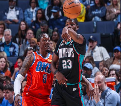 雷霆造21分大逆转！客场末节轰140险胜灰熊末节断电4分钟0分