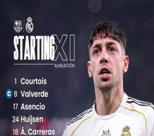 出错了皇马官方首发图一开始为居莱尔，随后改成贡萨洛