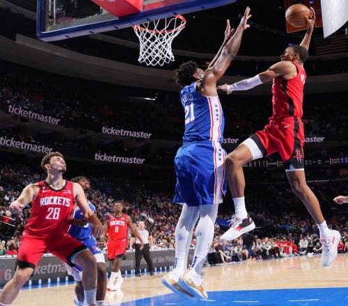 双双复出！76人6861火箭，杜兰特16+3+2过度单打！