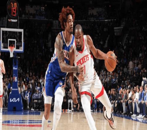 杜兰特36+7火箭加时惜败76人恩比德32+15+10马克西36+10