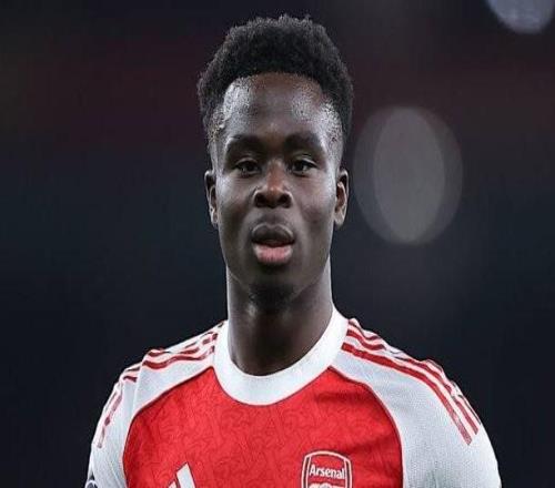 记者：萨卡将缺席对阵切尔西的联赛杯半决赛次回合比赛