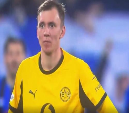 六神无主，亚特兰大打进第三球后拜尔的表情面色凝重