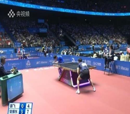 樊振东晋级全运会乒乓球男单八强