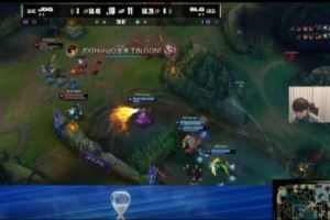 JackeyLove：还是做不到吗BLG沙皇死一次基地就冒烟了吗