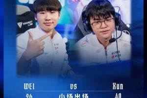 2024年Wei与Xun轮换数据：Wei胜率为76.92%，Xun胜率70%