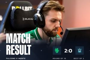 孩神神了！42杀全场轰爆京介2v5残局四杀Falcons横扫Monte