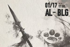 ALvsBLG赛前海报：枪竹间晃悠悠