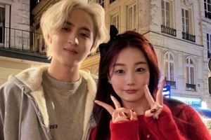 英文流解说Kitty晒和Hanssama合照：happy2026