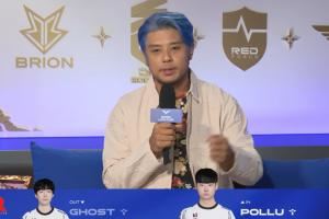 KT在对阵GEN场间更换辅助：Ghost下场，Pollu上场