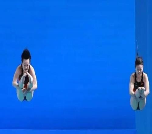 陈艺文林珊女子双人3米板夺金