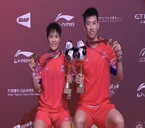 时隔11年，国羽上次在中高级别赛事包揽五金还是2014丹麦公开赛