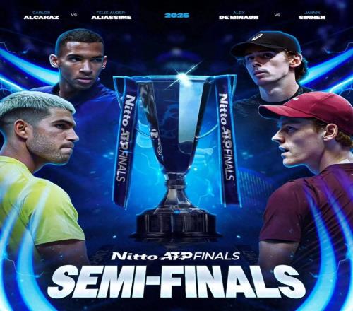 都灵总决赛四强全部诞生，辛纳和阿卡的冠军之战已进入倒计时