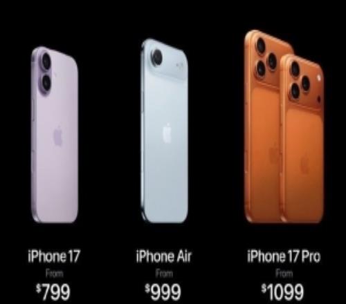 iPhone17系列中国市场50天销量突破900万达iPhone16销量150%以上