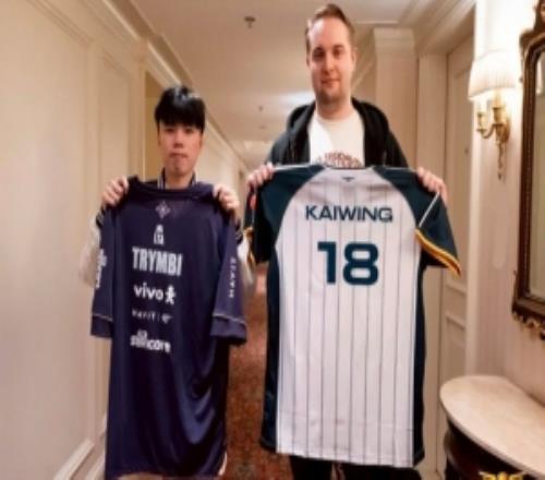 CFO更新动态：感谢VKS与Trymbi来交换队服