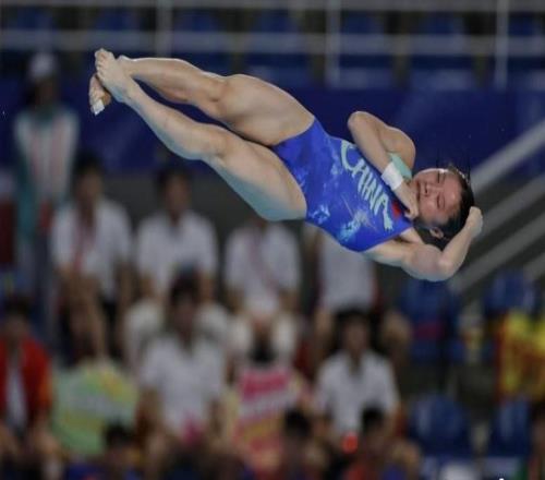 广东跳水“三连金”！王伟莹夺得十五运跳水女子全能冠军