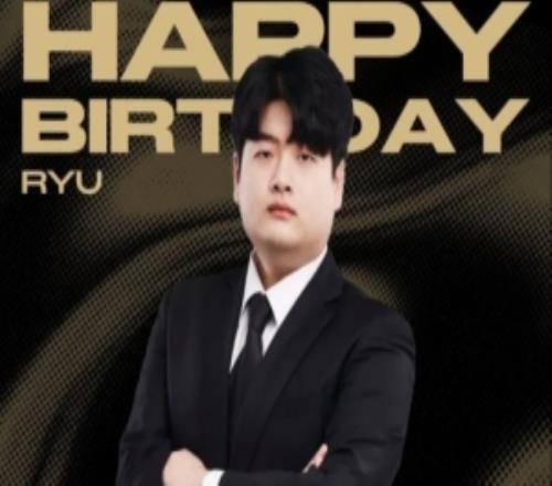 GEN官方为主教练Ryu送上生日祝福：HappyRyuDay