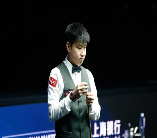 斯诺克上海大师赛：赵心童连输6局，510不敌威尔逊无缘决赛