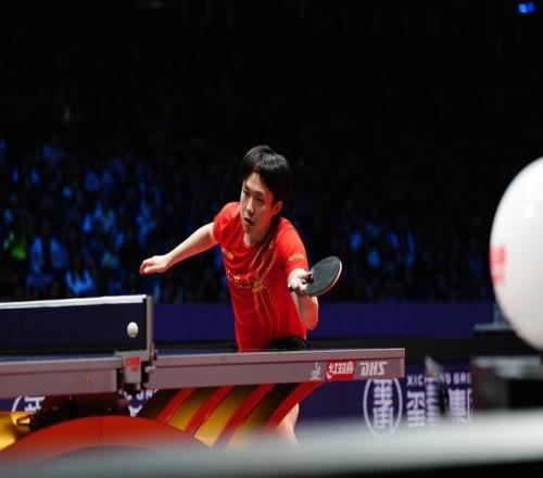 乒超联赛男团决赛山东魏桥夺冠，王楚钦出战单打赢球