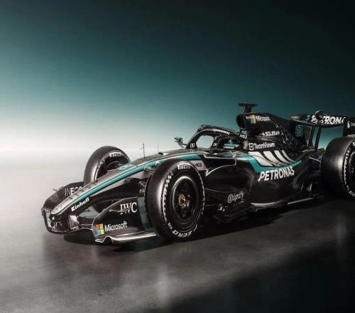 梅赛德斯的新衣W17赛车涂装发布