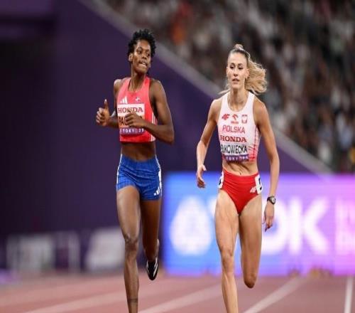 世锦赛女子400米半决赛：麦克劳林48秒29，刷新本赛季世界最佳