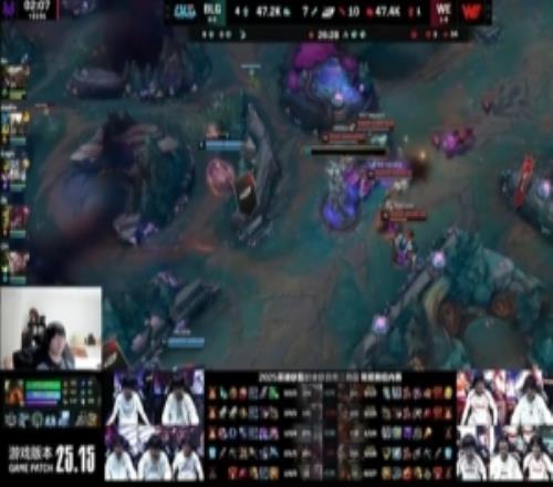 Ning：我就说台风救了BLG吧你们不信上次IG打WE五十分钟结束战斗