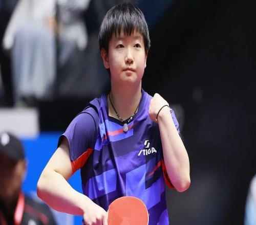 孙颖莎将再次在全运会乒乓球女单决赛里对决王曼昱