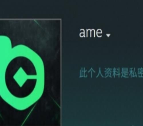 惺惺相惜传奇CS选手s1mple把SteamID改为了ame并打了排位