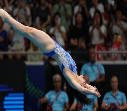 世界泳联世锦赛：陈艺文夺跳水女子3米跳板金牌
